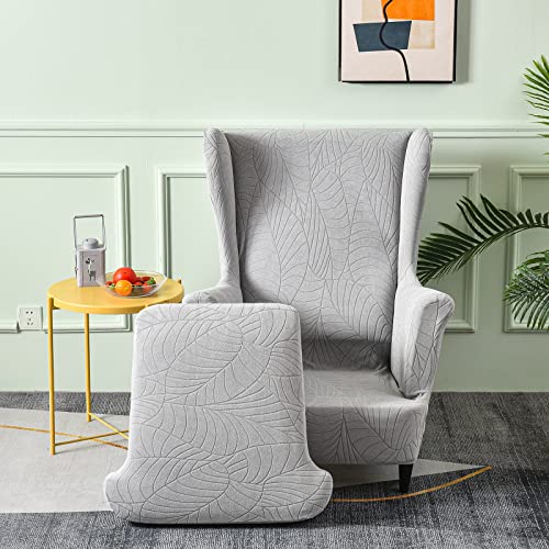 GKXLH Wingback Chair Covers 2 Piece Set - Image 3