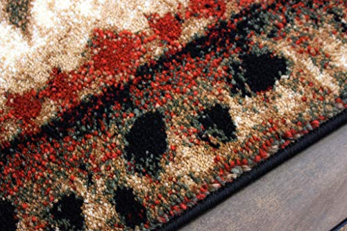 Tapete decorativo Masada Rugs 2'x3' estilo rústico miniatura 7