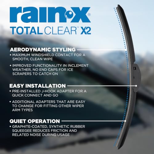 Rain-X 810332 Total Clear Windshield Wiper Blades 26" & 18" (Pack Of 2) by Rain-X - Used condition - Image 3