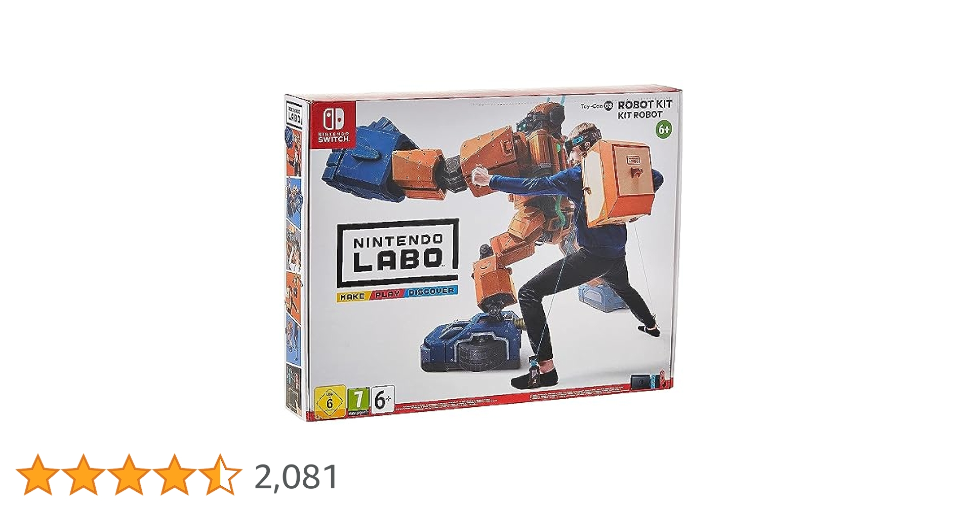 Nintendo Labo Toy-Con 02: Robot Kit (Switch) : Amazon.in