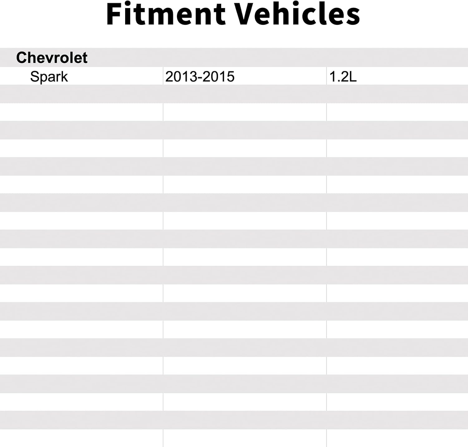 25193675 Positive Crankcase Ventilation PCV Valve Compatible With Chevrolet Spark 2013 2014 2015 1.2L.