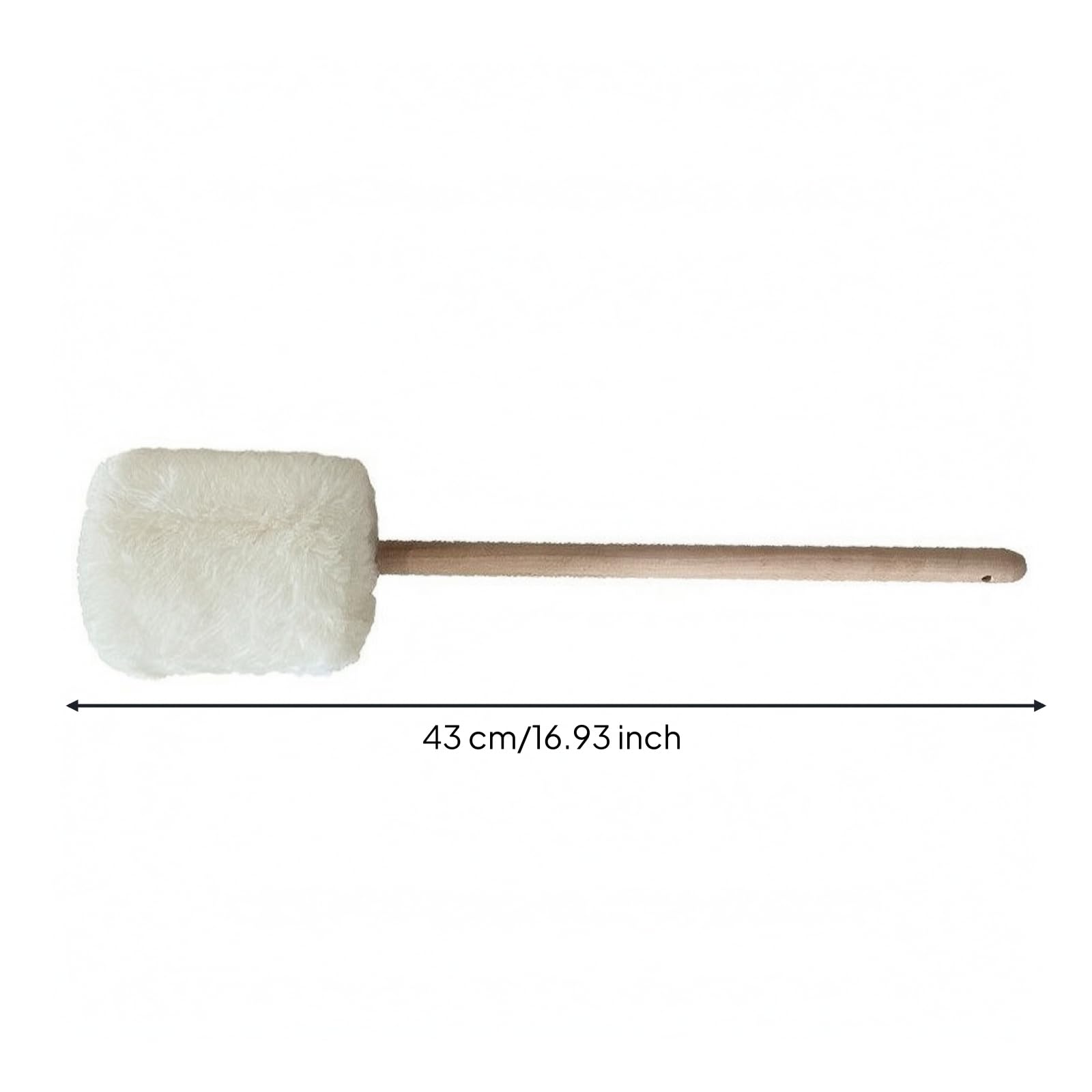 Qianly Maillet Gong Doux Maillet avec Tête En Feutre Robuste Mailloche pour Sonothérapie, Méditation, Grand, style to 3