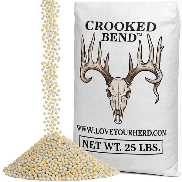 Smash Wheat Blend Food Plot Seed – 25LB Bulk For Deer, Turkey, Dove, Attract Wildlife (Buckwheat, Oats, Chicory, Clover)