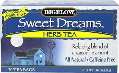 Bigelow Tea Sweet Dreams Herb Tea - Case of 6 - 20 BAG