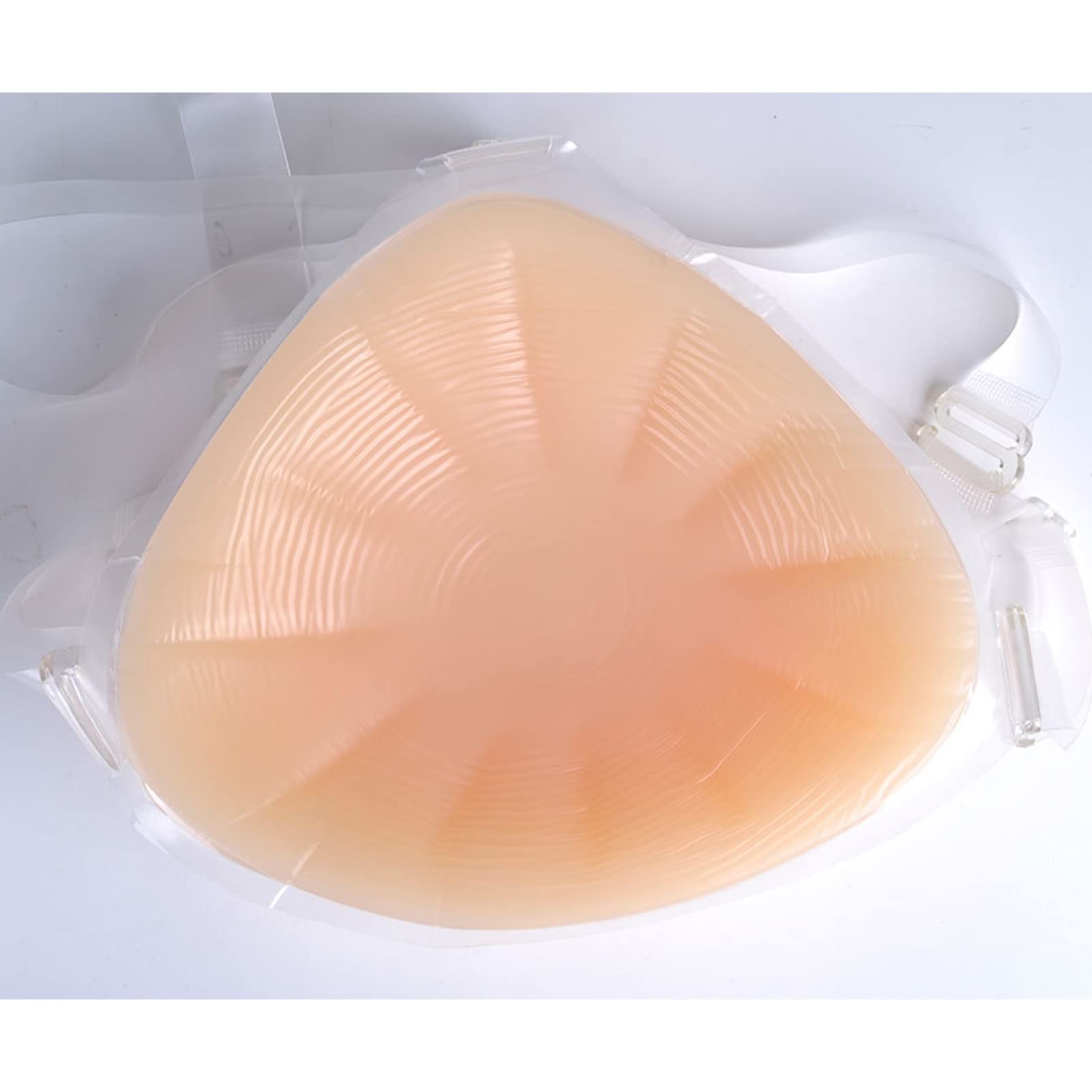 Prótesis Mamarias Triangulares De Silicona, Almohadillas For Sujetador Con Tirante Un Solo Hombro, Realzadores Pecho For Ajuste Natural