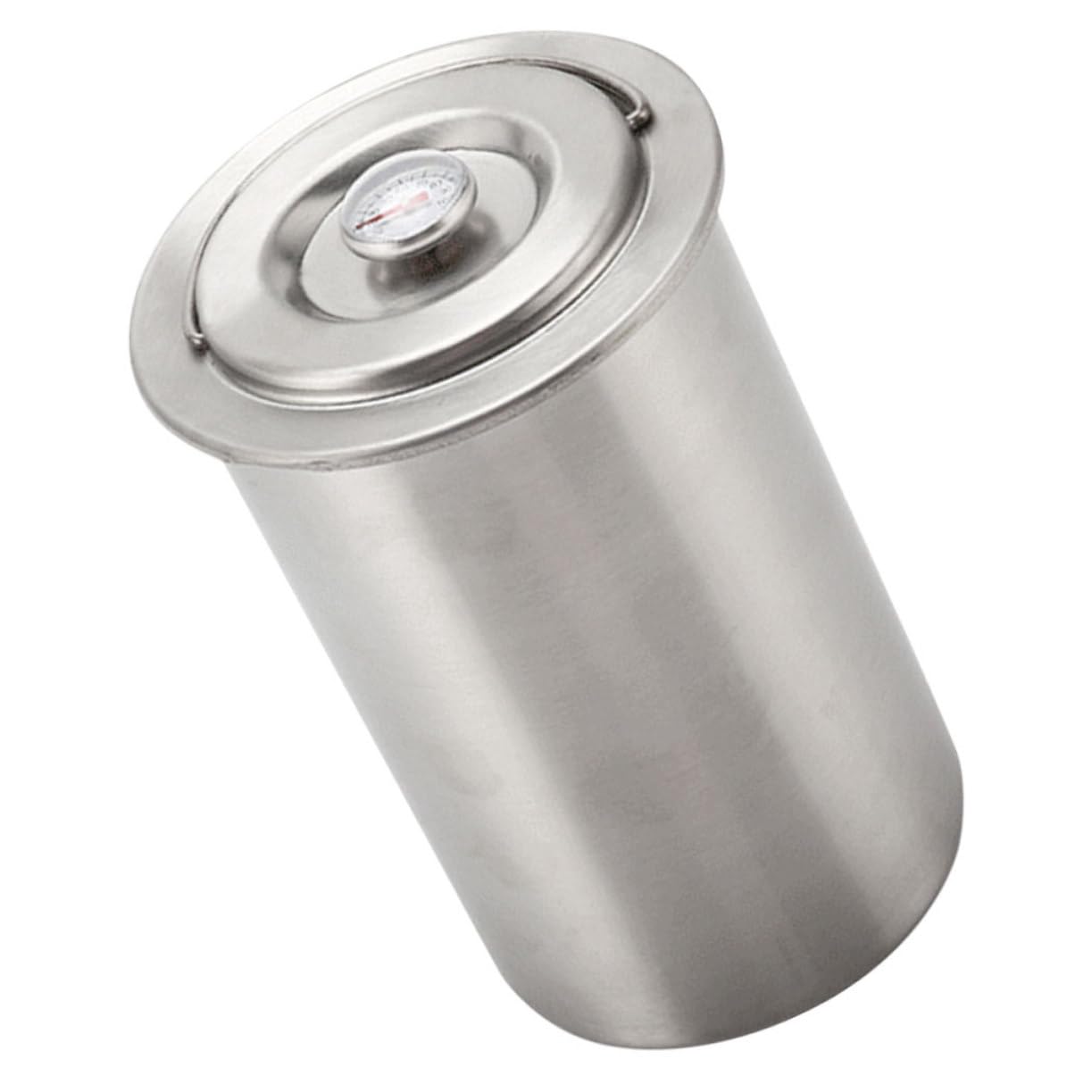 MUCKLILY 1 Set Stainless Steel Meat Press Mold with Thermometer for Patties Ham Ground Meat Cooking Kitchen Tool for Preparation