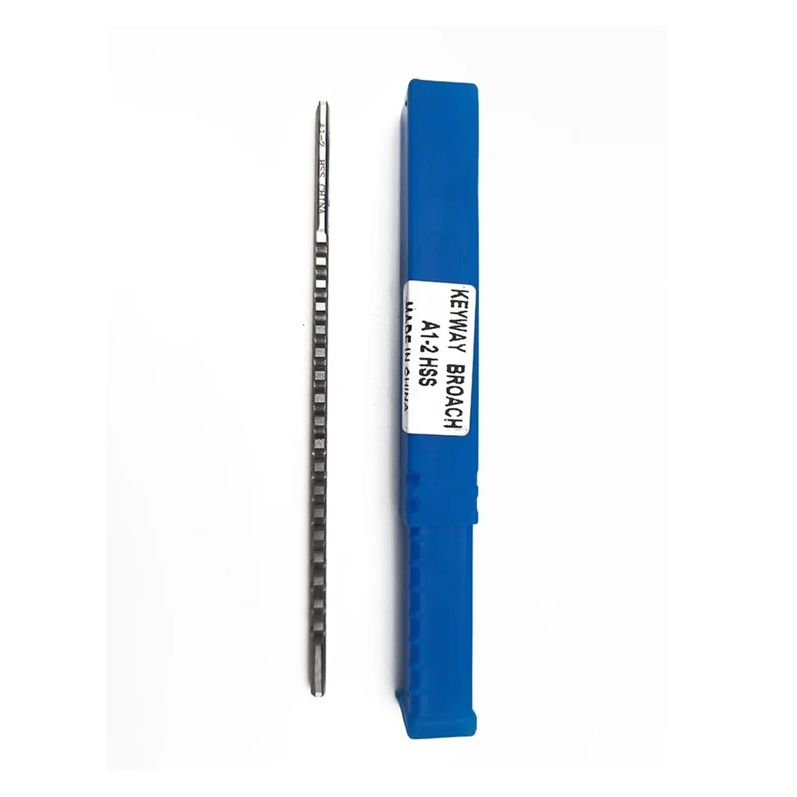 Hdxaew One Color 1Pc 2/3/4/5/6/8/10/12/14/16/18Mm A1/B1/C1/D1/E1 Push Type Keyway Broaches Hss Tools For Cnc Machine Tool Multiple Uses(A1 2Mm)