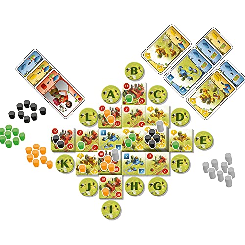 Image of Ginkgopolis Board Game | Competitive Worker Placement Strategy Game for Adults and Kids | Ages 10+ | 1-5 Players | Average Playtime 45 Minutes | Made by Pearl Games