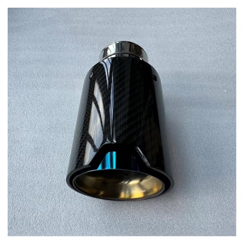 Embout d'échappement inox bleu pour BMW E90 silencieux premium