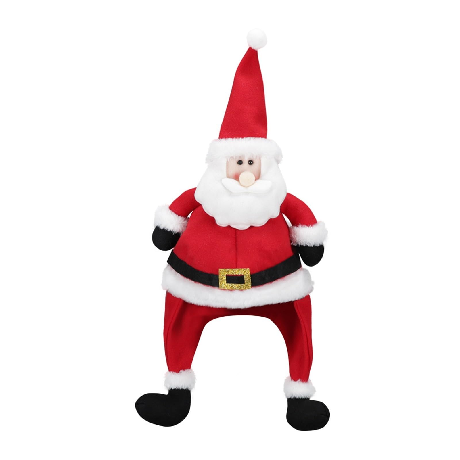 Decoración navideña, sombrero de Papá Noel para fiesta, sombrero largo para adultos, sombrero de vacaciones