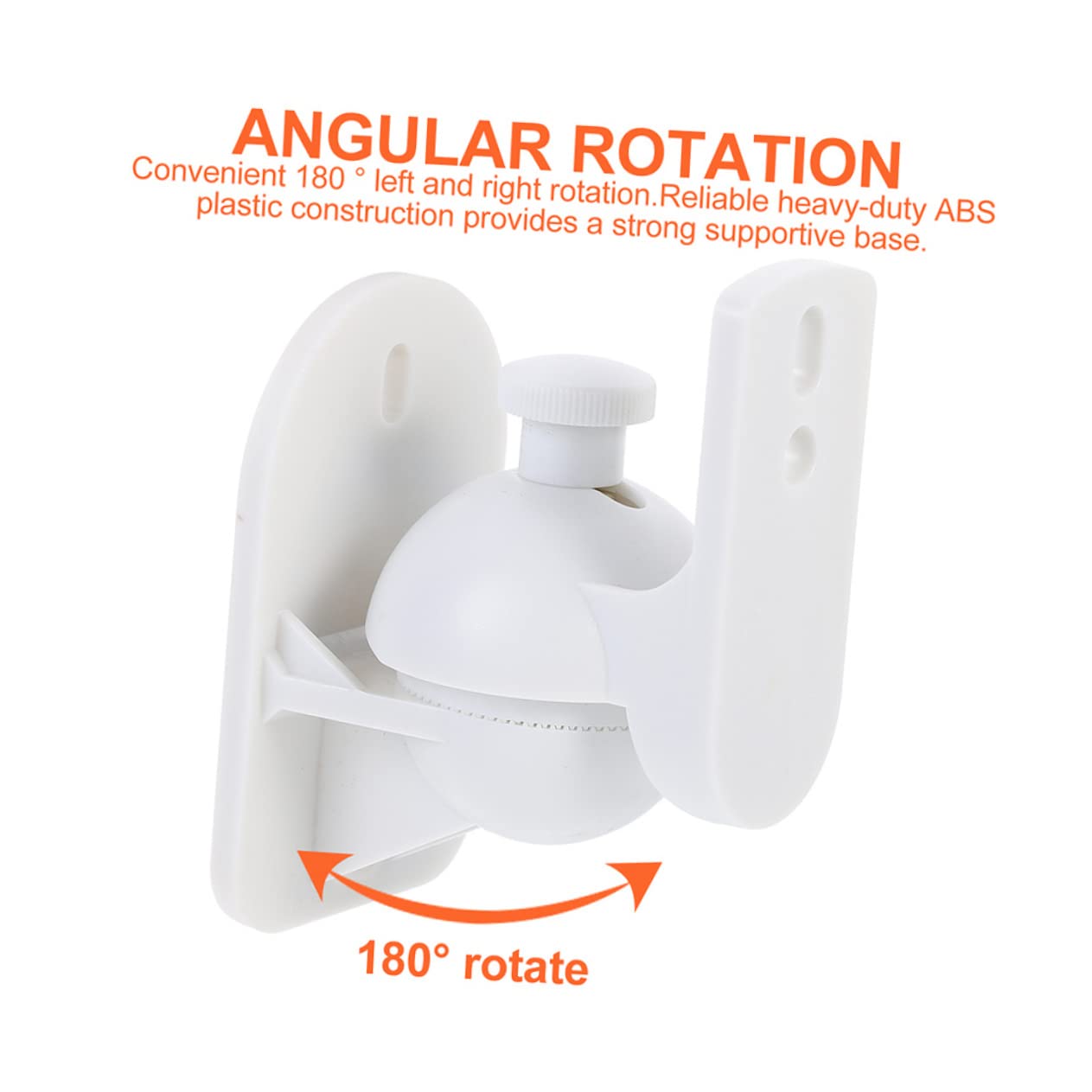 Supports Muraux Réglables pour Haut-parleurs Rotatifs 5kg