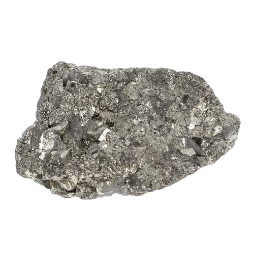 Cabilock Natural Chalcopyrite Specimen Stone Cluster Meteorite Decor for Classroom Science Collection