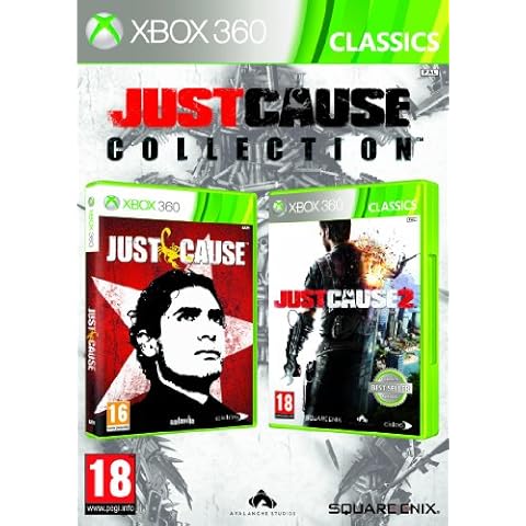 Just Cause 1 & 2 - Square Enix Cover