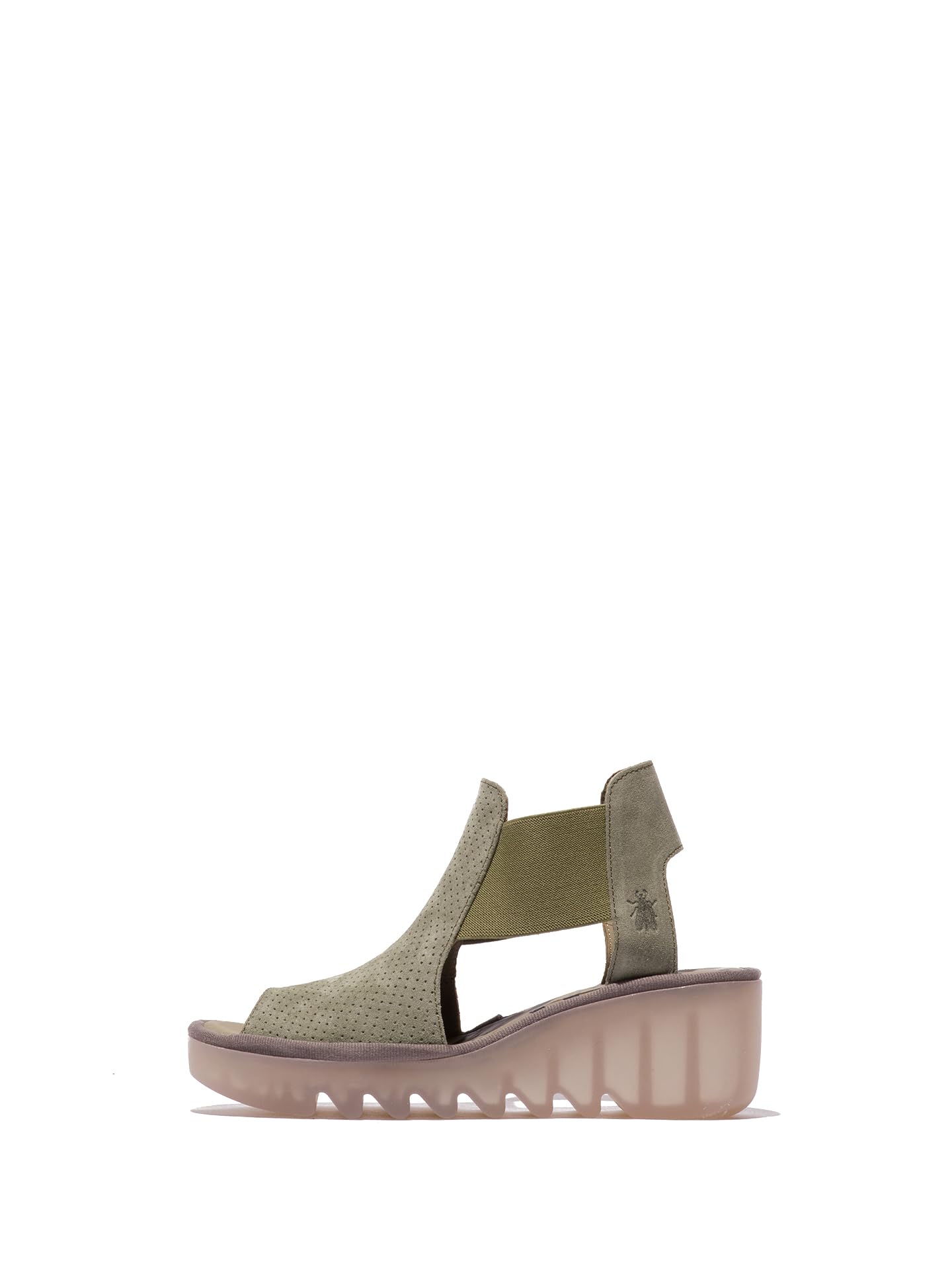 Fly London Women's BIGA412FLY Sandal, SMOG, 6 UK