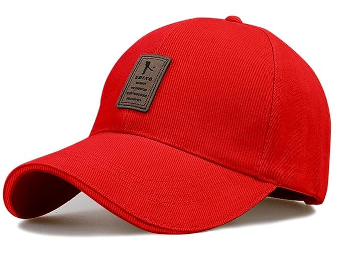 Image of rytoria Combo 3 Pcs Cap for Men and Women Unisex Cotton Caps Adjustable Strap Free Size Summer Sports Cricket Gym Dance