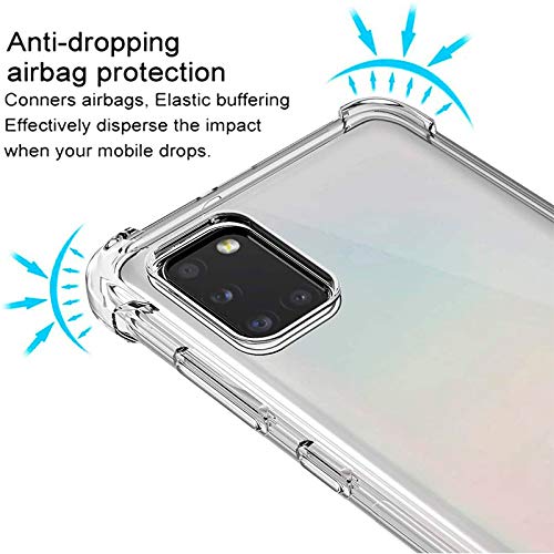 Capa Antishock Samsung Galaxy A31 Bordas Reforçadas