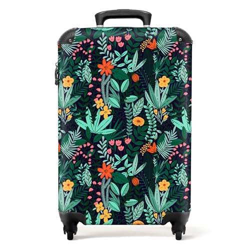 NoBoringSuitcases.com® Valises, Bagages a Main Cabine 55x35x25 10kg, Luggage, Suitcase, Rigides 4 roulettes, De Voyage, Cadenas Avion, Ultra légère,...