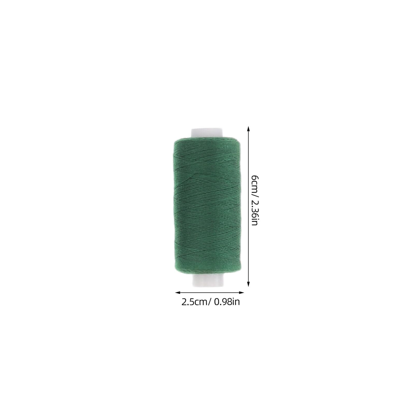 Homoyoyo Kit de 36 Carretes de Hilo de Poliéster de 400 Yardas para Coser a Mano y Máquina Surtido de 36 Colores Vibrantes Hilo Resistente para Bordado y Costura Adecuado para