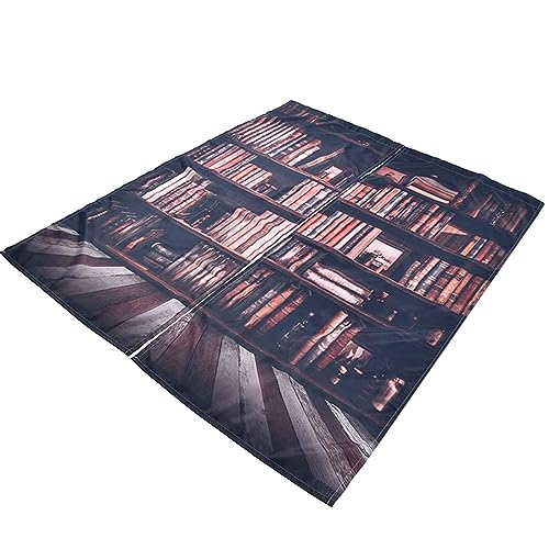 Rideaux en rayonne douce polyester AMONIDA bibliothèque chambre 3D - 2