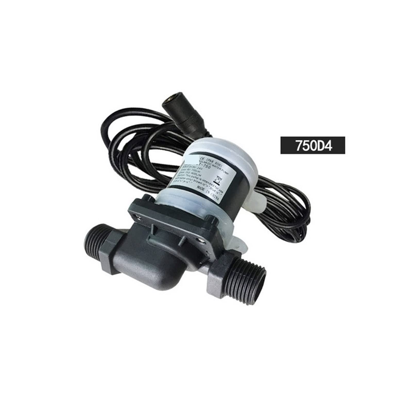 Bomba de refuerzo de calentador de agua Solar for el hogar, bomba de agua de CC circulante de calefacción de suelo de ducha, bomba de agua pequeña(24V-B)