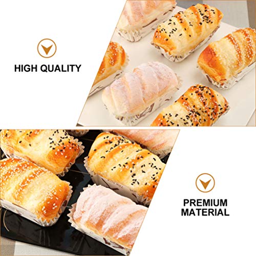 Mobestech 6 peças ímã de geladeira de pão com mensagem de geladeira ímã de geladeira Cúpula de gelad