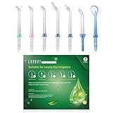 Lavany Water Flosser Cordless Oral Irrigator Professional Rechargeable Portable Dental Water Jet With 4 Jet Tips For Braces and Teeth Whitening,Travel and Home Use (Irrigator Tips)