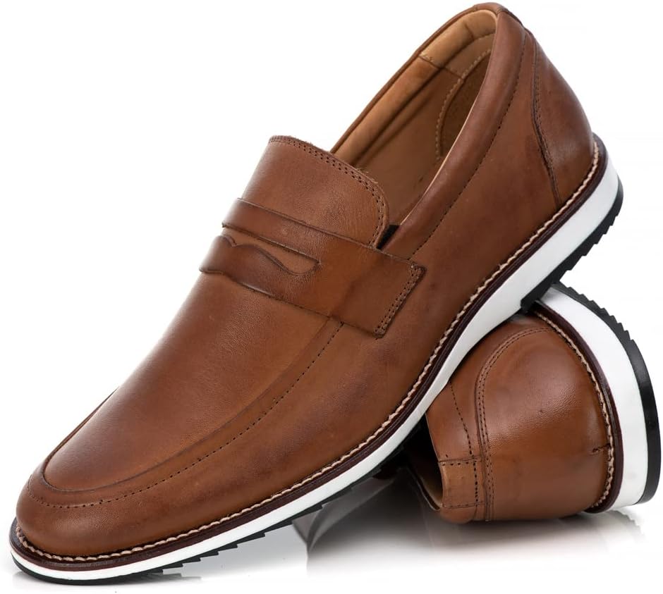 Sapato Iate Casual Masculino Brogue Premium Couro Confort Andora em promoção! Veja a oferta e mais achadinhos de Sapatos Hoje é o melhor dia para comprar Sapato Iate Casual Masculino Brogue Premium Couro Confort Andora com aquele preço maroto! Promoção! Aproveite a oferta!