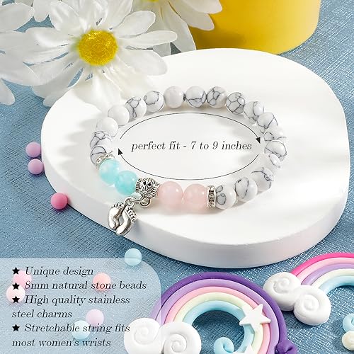 Mom-To-Be Pregnancy Bracelet: Gift Ideas for New Moms & Gender Reveal2