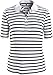 Produktbild Tommy Hilfiger Damen WW0WW28243 Polohemd, Classic Breton STP/White/Black, Large