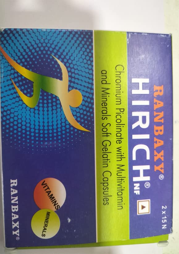 Buy Pmw Hirich Ranbaxy 15 Capsules In a Strip Buy 30 Capsules Get