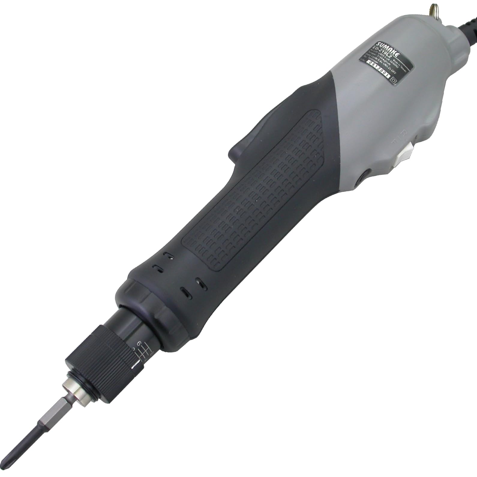 Electric Torque Screwdriver, Lever Start, Torque Range (1.3-10.6 in-lbs), Auto Stop Clutch, (Sumake ED-212L1)