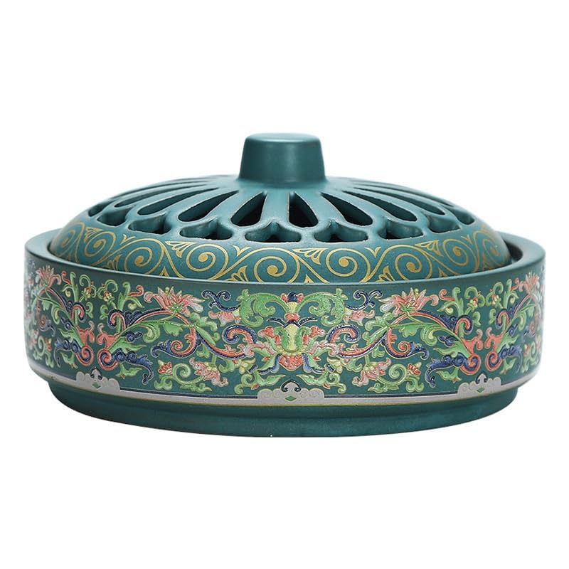 Bruciatore di Incenso Bruciatore di incenso in Ceramica, bruciatore di incenso for la casa, bruciatore for aromaterapia, bruciatore di incenso Creativo for la casa smaltato Incensiere