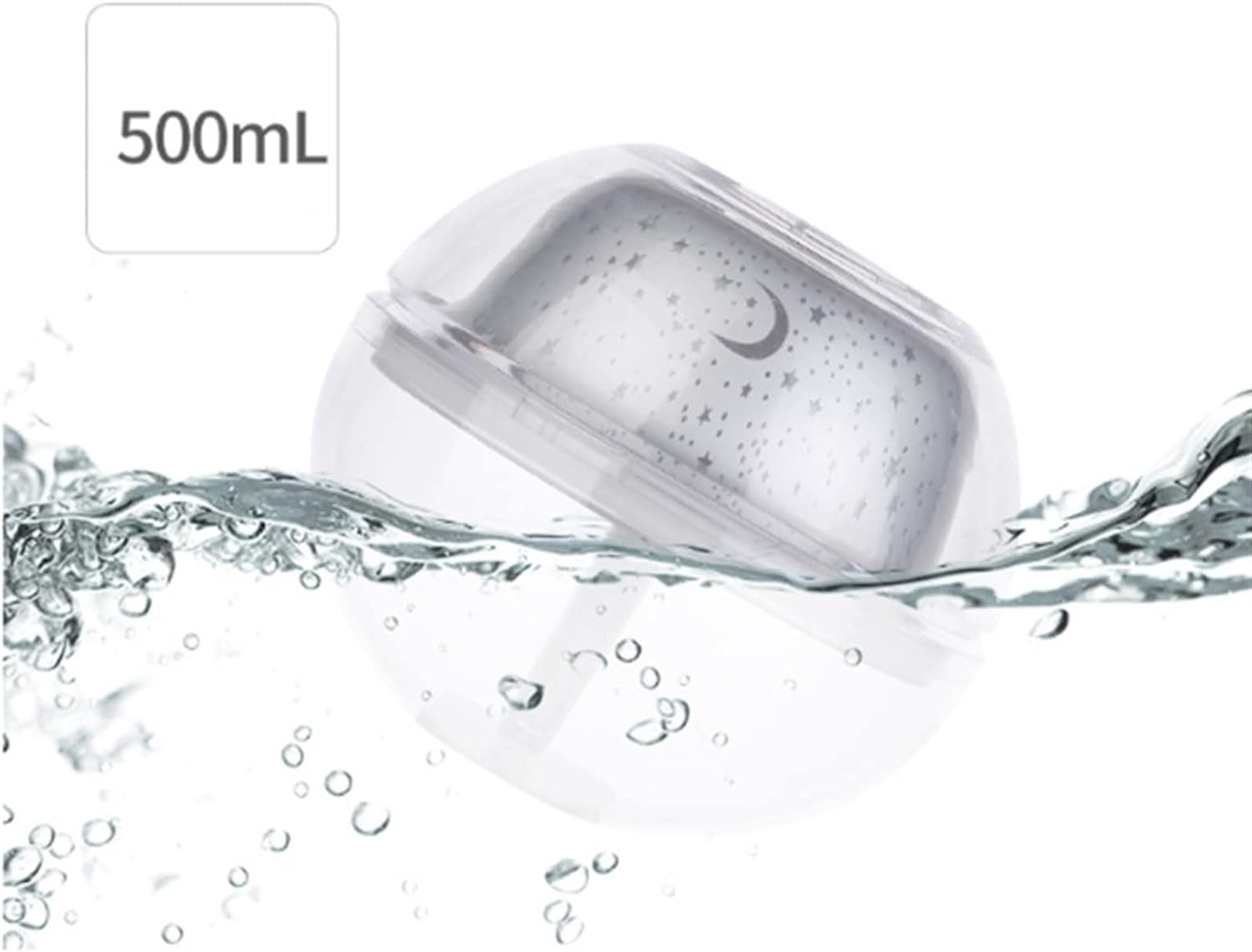 Do użytku domowego Nawilżacze 500mL ultradźwiękowy nawilżacz wyciszony Nano Mist rozpylacz zapachów LED gwiazda niebo projekcja lampka nocna nawilżacze do sypialni