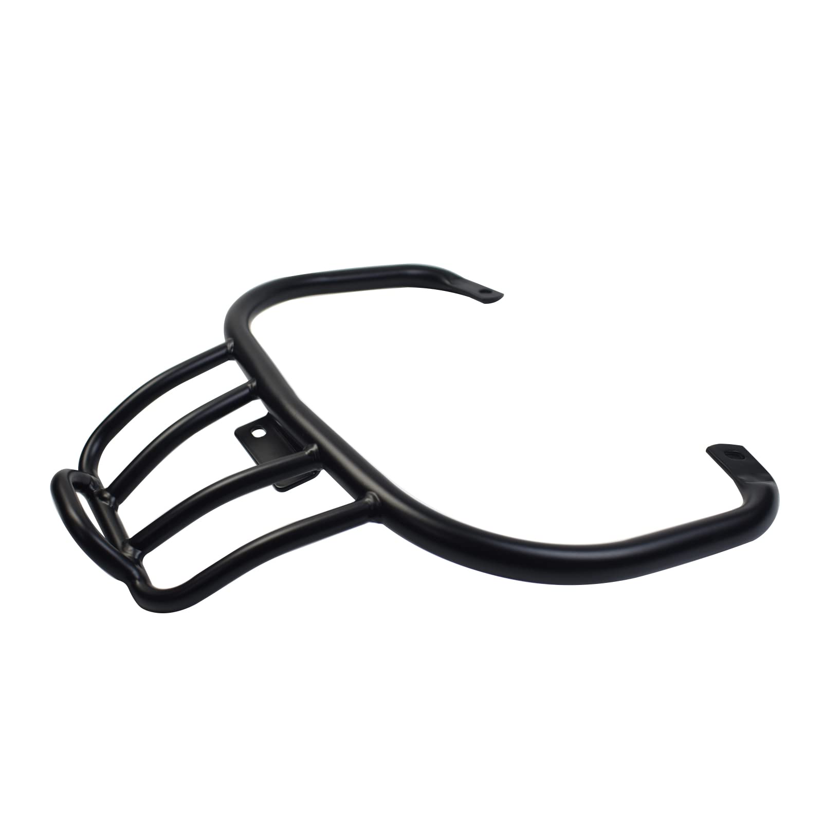 Motorrad-Beifahrersitz, Gepäckträger, Gepäckträger, Griffe, Haltegriff, Rücksitzschienen-Set, Gepäckträger für VES&pa GTS300/ GTV300/ GTS250/ GTS125 Zubehör 2008–2023 (Schwarz)