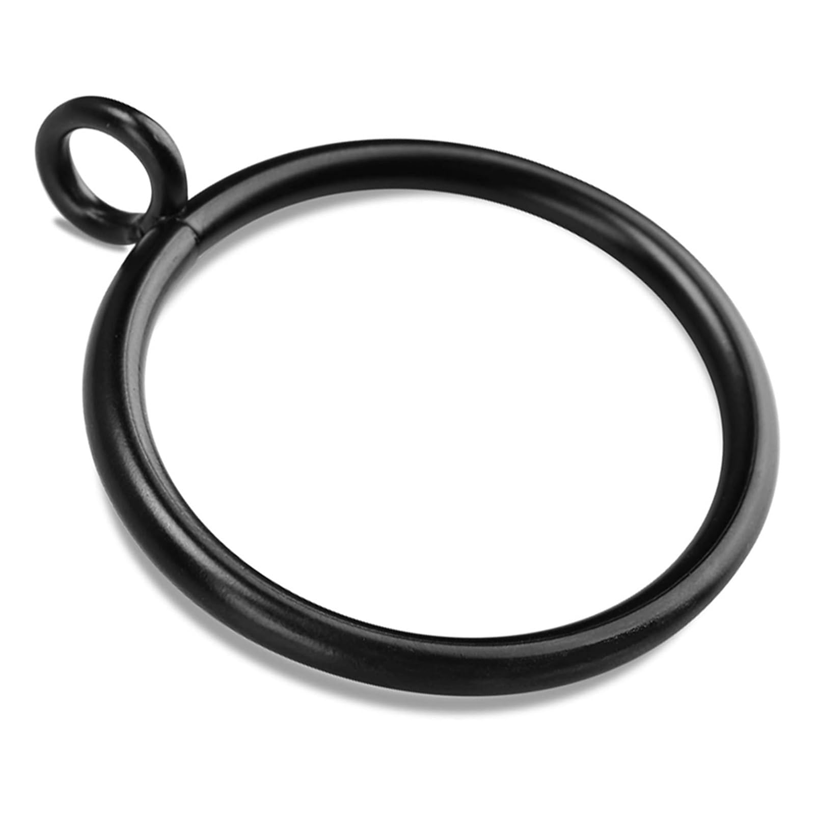 Curtain Grommets 60Pcs Black Curtain Rings with Eyelet Apply for Rod for Curtains Drape