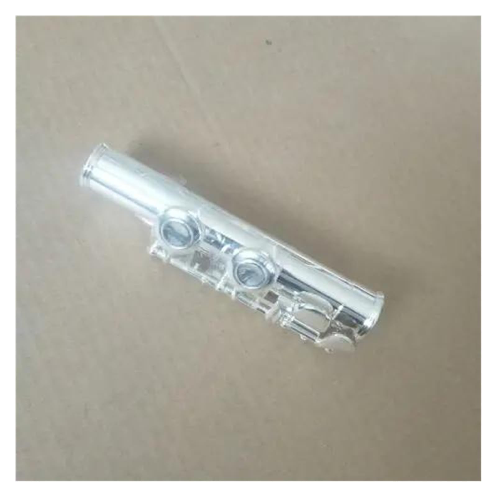 Eccellente Flauto A Tono C A 16 Fori A Foro Aperto In Rame Bianco Placcato Argento Con Chiave E Flauto Traverso Kit