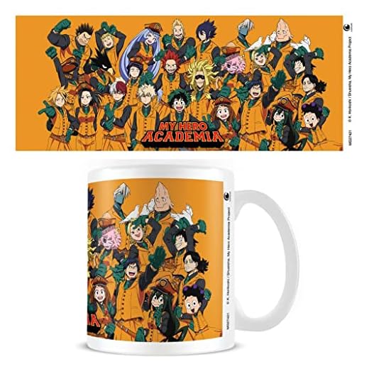 My Hero Academia Pyramid International - Taza de cerámica de 315 ml, tamaño único