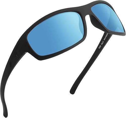 KastKing Kateel - Lentes de sol deportivos polarizados para hombres y mujeres, ideales para conducir, pesca, ciclismo y correr, protección UV