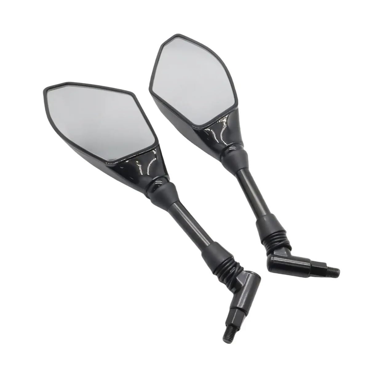 Rétroviseurs moto clignotants LED design profilé miroirs latéraux réglables