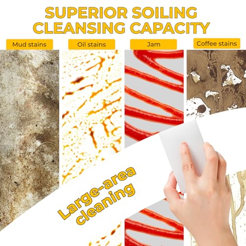 Image of (50 Pack 3.1 inchx1.9 inchx1.1 inch) Melamine Sponges Magic Cleaning Sponges in Bulk Eraser Sponges for Kitchen Bathroom Cleaning Supplies for Stains and Dirt