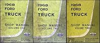 1968 Ford Truck Shop Manual Volume 3 B0010WL114 Book Cover