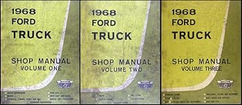 Paperback 1968 Ford Truck Shop Manual Volume 3 Book