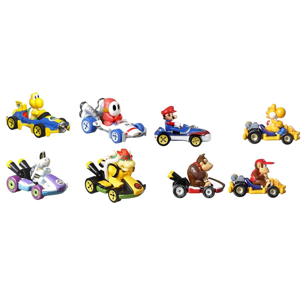 Buy Hot Wheels Mario Kart Vehicle 4Pack, Set of 4 FanFavorite