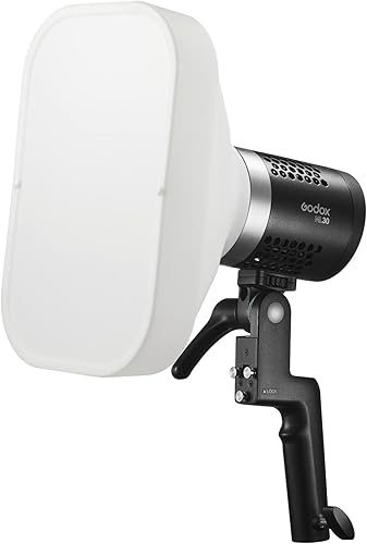 Miniatura 2 de Godox ML-CS1625 Difusor de flash con 3 adaptadores, kit de modificador para Godox ML60 ML60Bi ML30 ML30Bi V1 V860III V850III TT685II TT600 AD300Pro