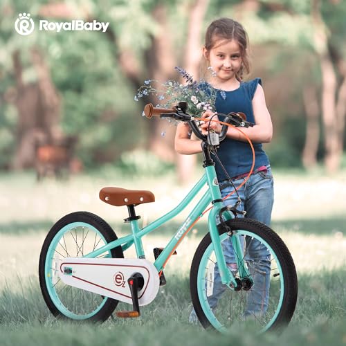 Image of RoyalBaby Kids Bike, Terra EZ Balance to Pedal Convertable Bicycle, 14 16 18 Inch Easy Learn Balancing to Biking Boys Girls Ages 3-9 Years Beginners