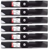 6PK Oregon 91-381 Blades for 48' John Deere M135589, M76466