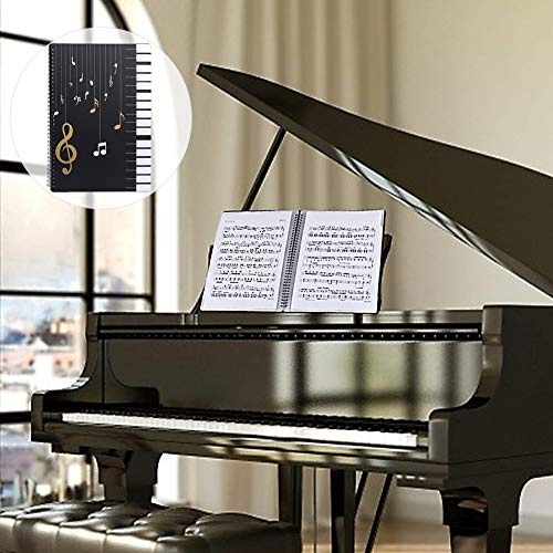 Muziekmap / map in A4-formaat / documentenhouder opslag 30 zakken Clef ...