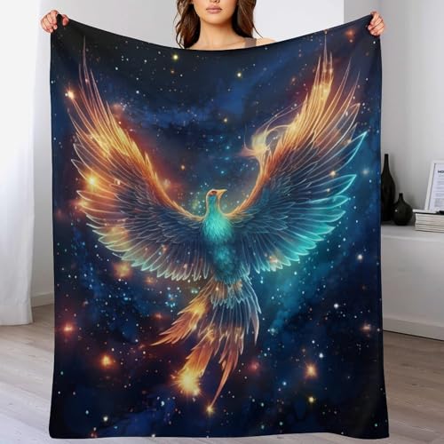 Manta de forro polar de alta calidad Phoenix para decoración elegante de sofá 2