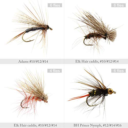 12pcs Fly Fishing Flies Kit Fly Fishing Lure Feather + Metal Flies Trout Lures Artificial Fishing Lures