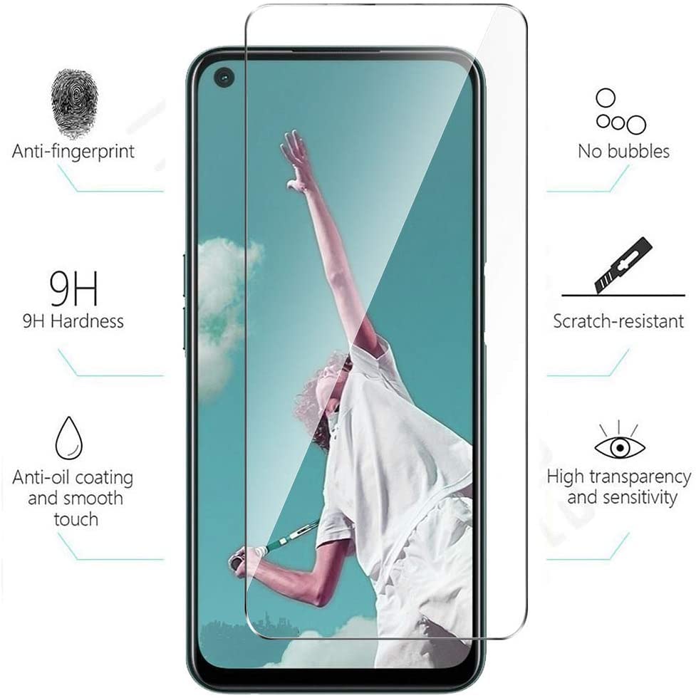 LYPHPE [2 Pezzi] Vetro Temperato per Oppo A72 Privacy Pellicola Protettiva,Durezza 9H,Anti-Spy,Anti-Graffio,Senza Bolle,Anti-Impronte Protezione Schermo per Oppo A72